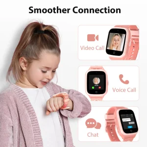 4G Kids Smartwatch GPS Watch Location Video Call Voice Chat Waterproof - Thumbnail Image 3