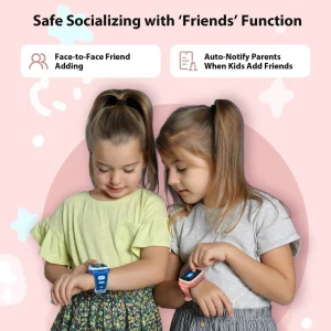 4G Kids Smartwatch GPS Watch Location Video Call Voice Chat Waterproof - Thumbnail Image 4