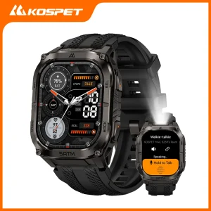 KOSPET TANK M4C Advanced GPS Smartwatch for Men MIL-STD-810H Tough 5ATM Waterproof