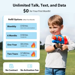 4G Kids Smartwatch GPS Watch Location Video Call Voice Chat Waterproof - Thumbnail Image 6
