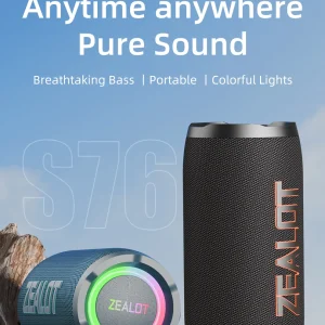 ZEALOT-S76 50W Portable Bluetooth Speaker Wireless Waterproof Outdoor - Thumbnail Image 8
