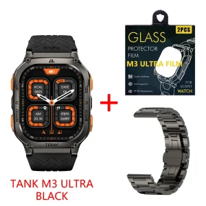 KOSPET TANK M3 Ultra GPS Smart Watch 5ATM IP69K Waterproof Bluetooth - Thumbnail Image 12
