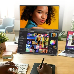 EVICIV 15.6" FHD Triple Portable Dual Monitor & Laptop Screen Extender 1080P - Thumbnail Image 5