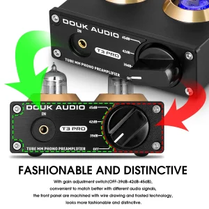 Nobsound Mini MM RIAA Phono Stage Turntable Preamp - Thumbnail Image 5
