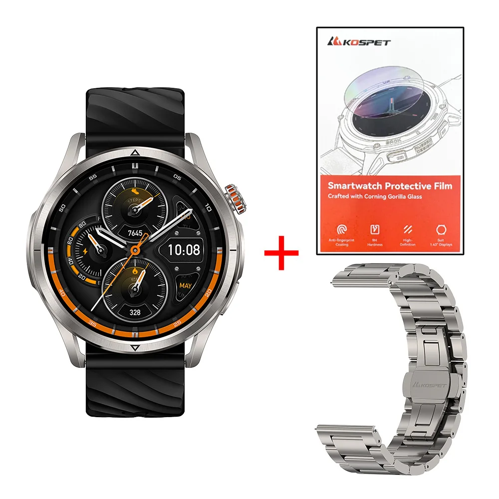 2025 KOSPET MAGIC R10 GPS Smart Watch For Men Compass Barometric - Image 7