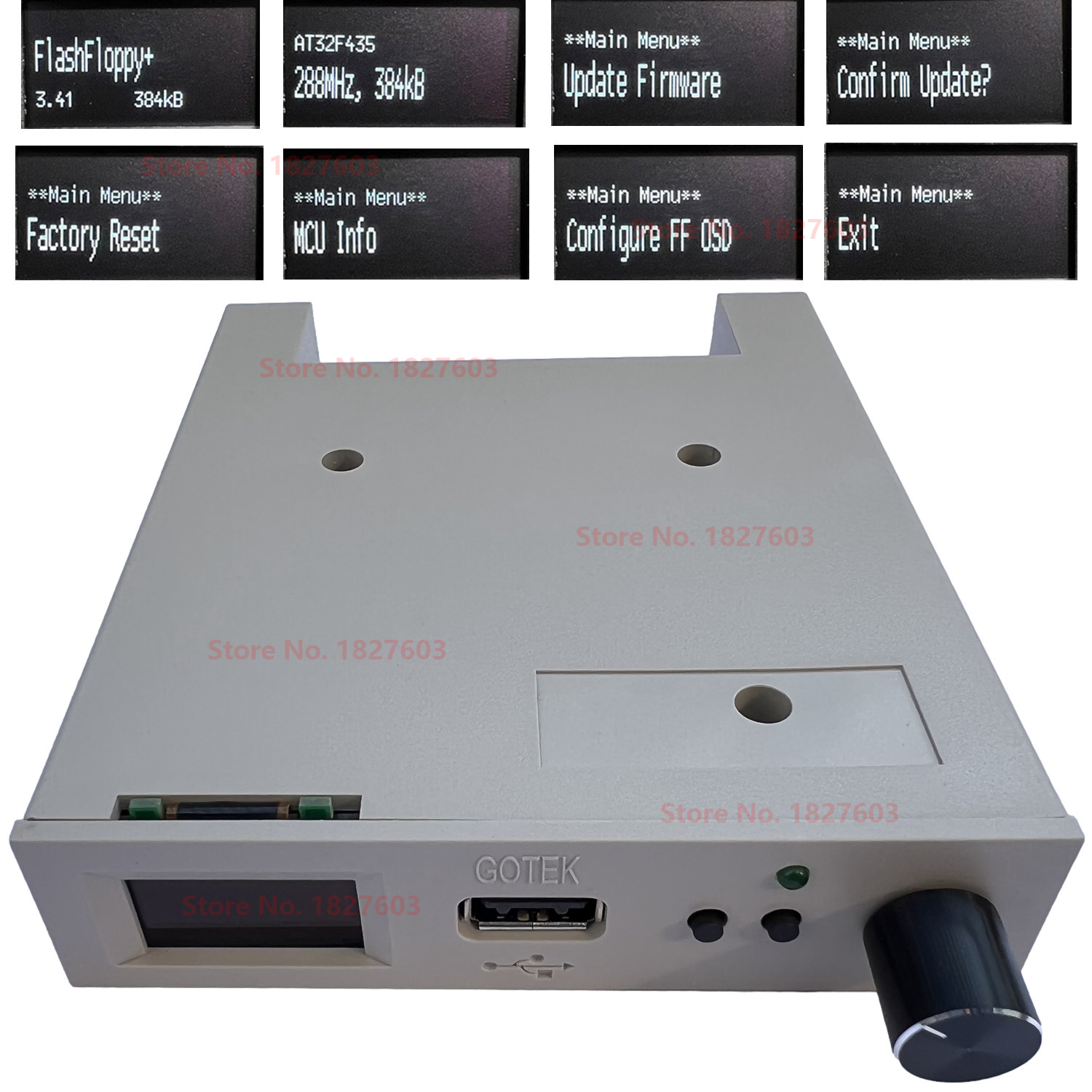 Newest Flash Floppy OLED AMIGA GOTEK DRIVE - Image 3