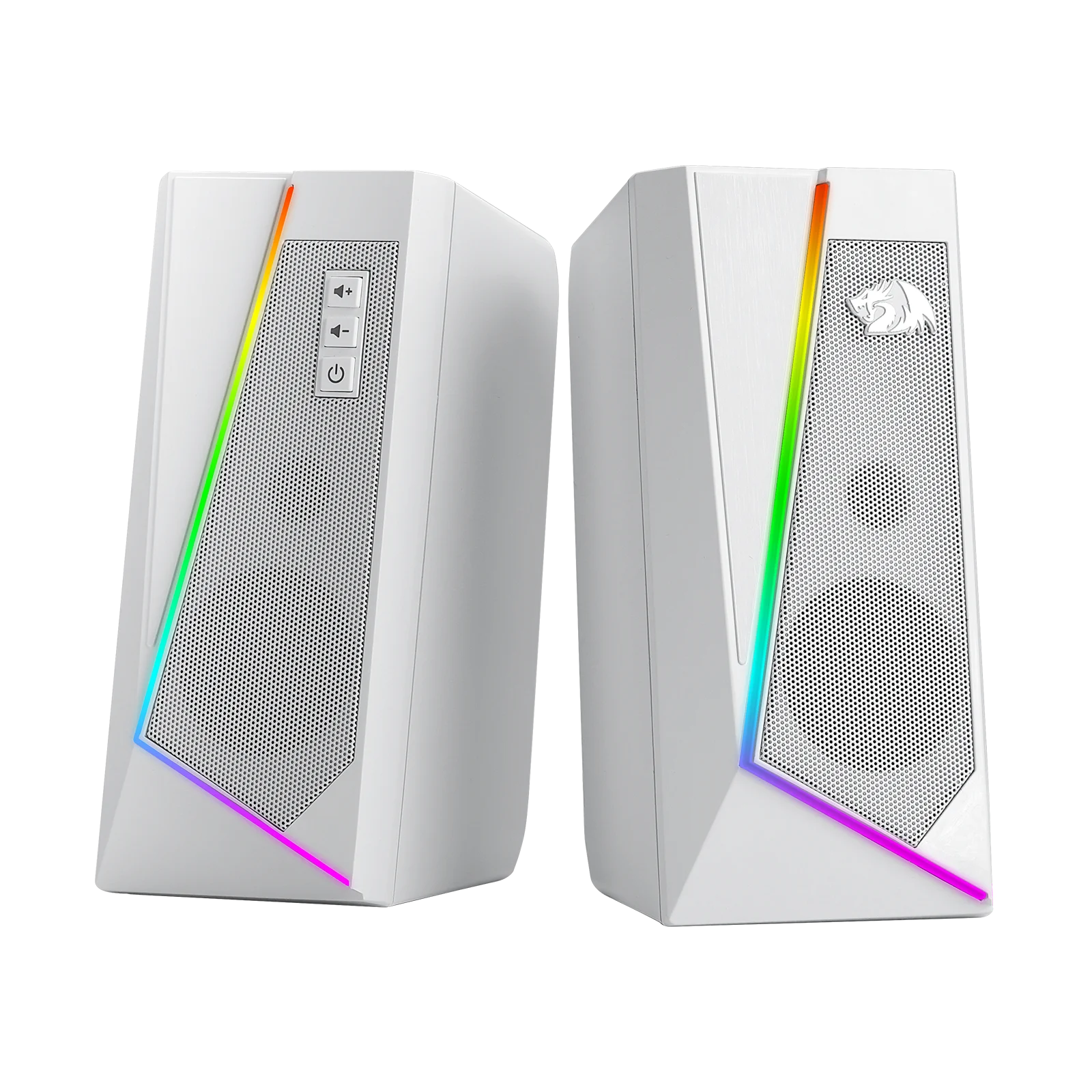 Redragon GS520 RGB Desktop Speakers, 2.0 Channel PC Stereo - Image 2