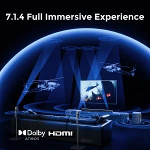 ULTIMEA 7.1.4ch Soundsystem Soundbar, Dolby Atmos & APP Control - Thumbnail Image 3