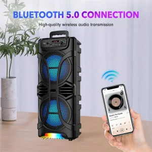6000W Portable Party Bluetooth Speaker Sound System Rechargeable - Thumbnail Image 5