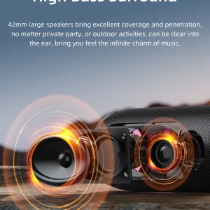 ZEALOT-S76 50W Portable Bluetooth Speaker Wireless Waterproof Outdoor - Thumbnail Image 9