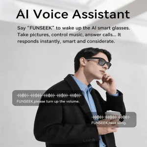 4K Camera Glasses with AI Smart Features And Object Recognition - Thumbnail Image 11
