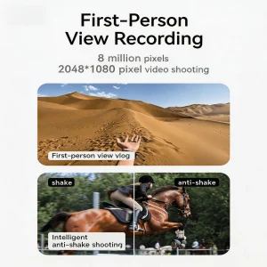 4K Camera Glasses with AI Smart Features And Object Recognition - Thumbnail Image 5