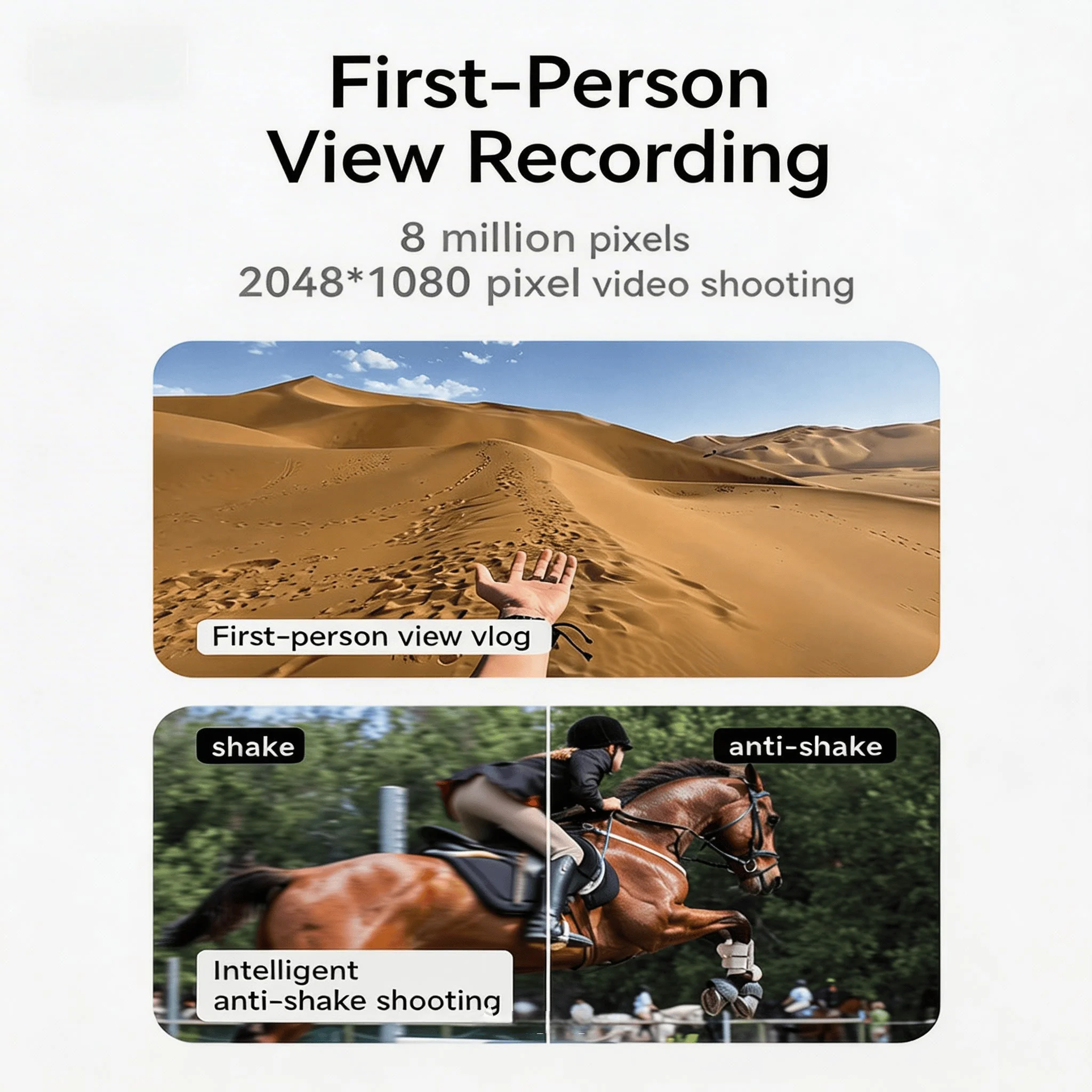 4K Camera Glasses with AI Smart Features And Object Recognition - Image 5