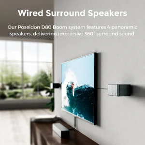 ULTIMEA 500W 7.1ch Dolby Atmos Soundbar with Wireless Subwoofer - Thumbnail Image 6