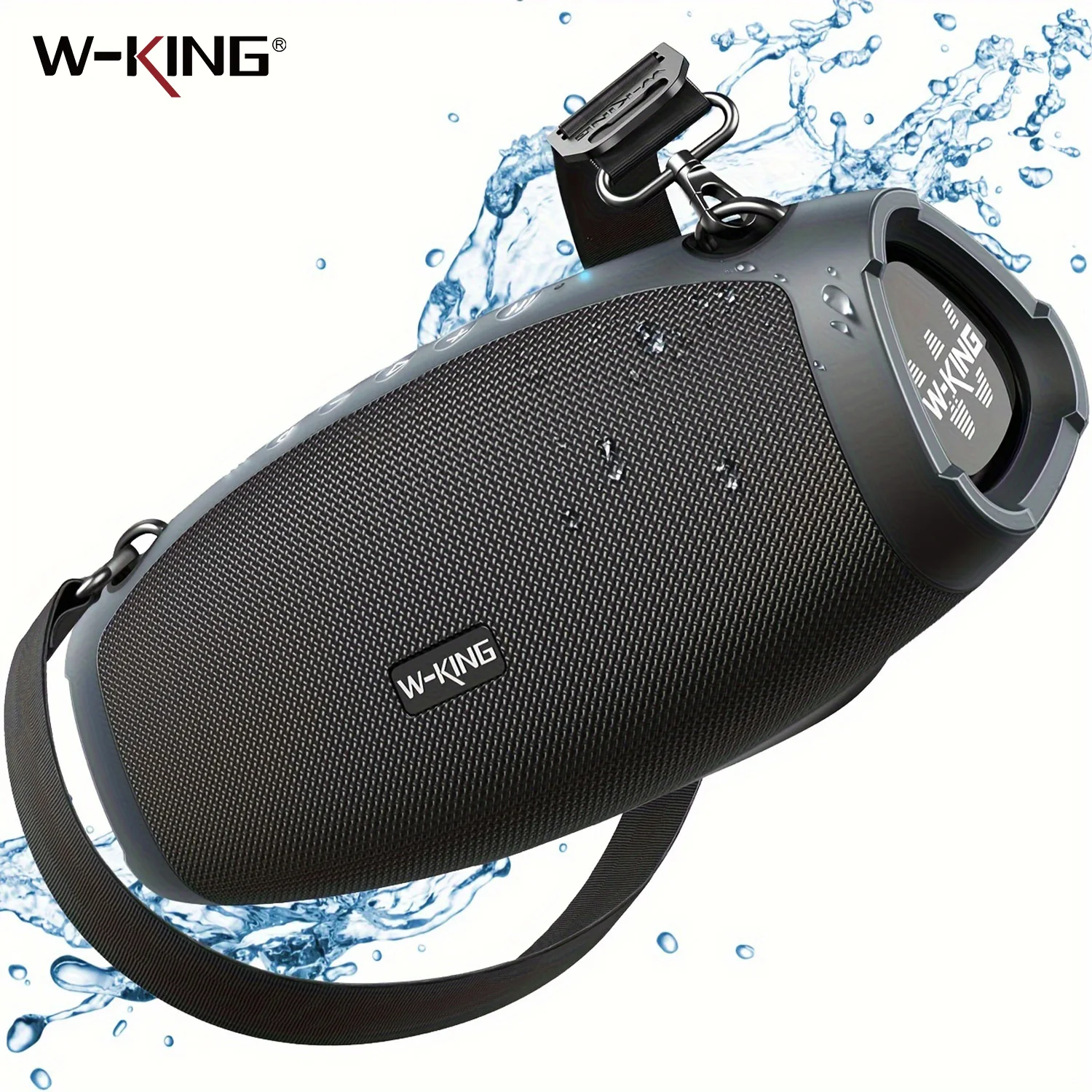W-KING X10 Bluetooth Speaker, 120W Max Portable Loud Speakers Boombox - Image 1