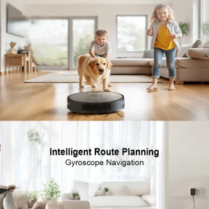 Robot Vacuum Cleaner Combo and Mop 6000PA Strong Suction - Thumbnail Image 7