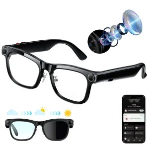 KAIGERR 300mAh Smart Glasses 4K 1300W Pixels Camera Video Recording - Thumbnail Image 8