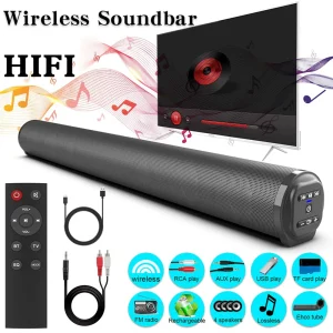 Sound Bar TV Sound System Bluetooth Speaker Wireless Subwoofer - Thumbnail Image 7