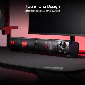 Redragon GS550 PC Gaming Speakers 2.0 Channel Sound Bar - Thumbnail Image 6