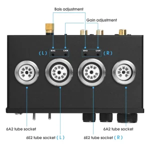 Nobsound T9 Mini 6E2 MM/MC Phono Stage Turntable Preamp HiFi Stereo Audio - Thumbnail Image 4