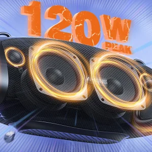 W-KING X10 Bluetooth Speaker, 120W Max Portable Loud Speakers Boombox - Thumbnail Image 9