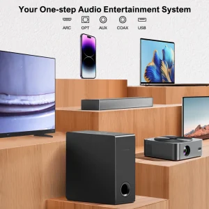 ULTIMEA Nova S40 160W 2.1ch Soundbar - Thumbnail Image 7