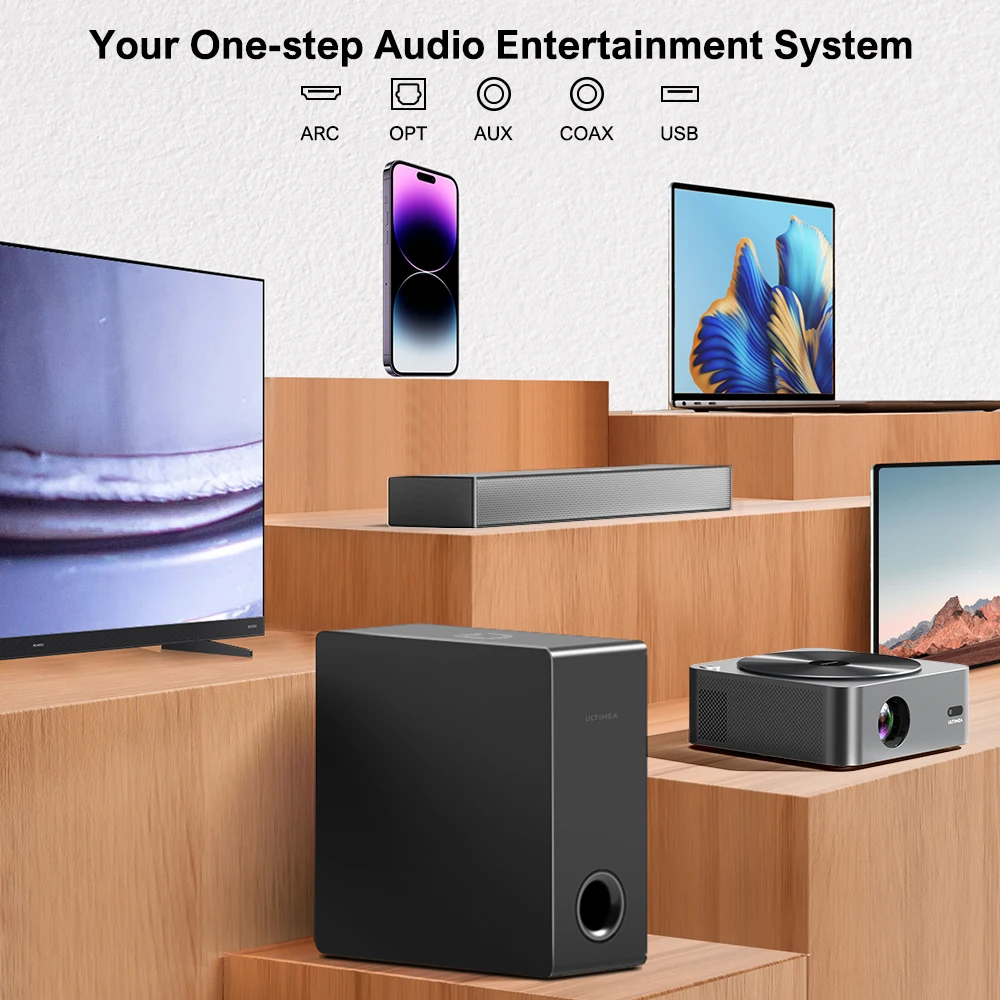 ULTIMEA Nova S40 160W 2.1ch Soundbar - Image 7