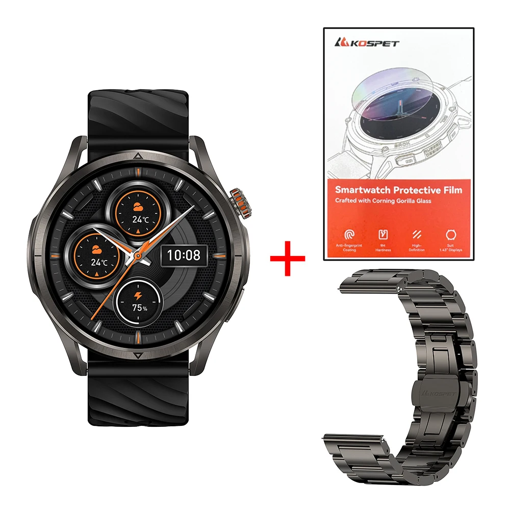 2025 KOSPET MAGIC R10 GPS Smart Watch For Men Compass Barometric - Image 8