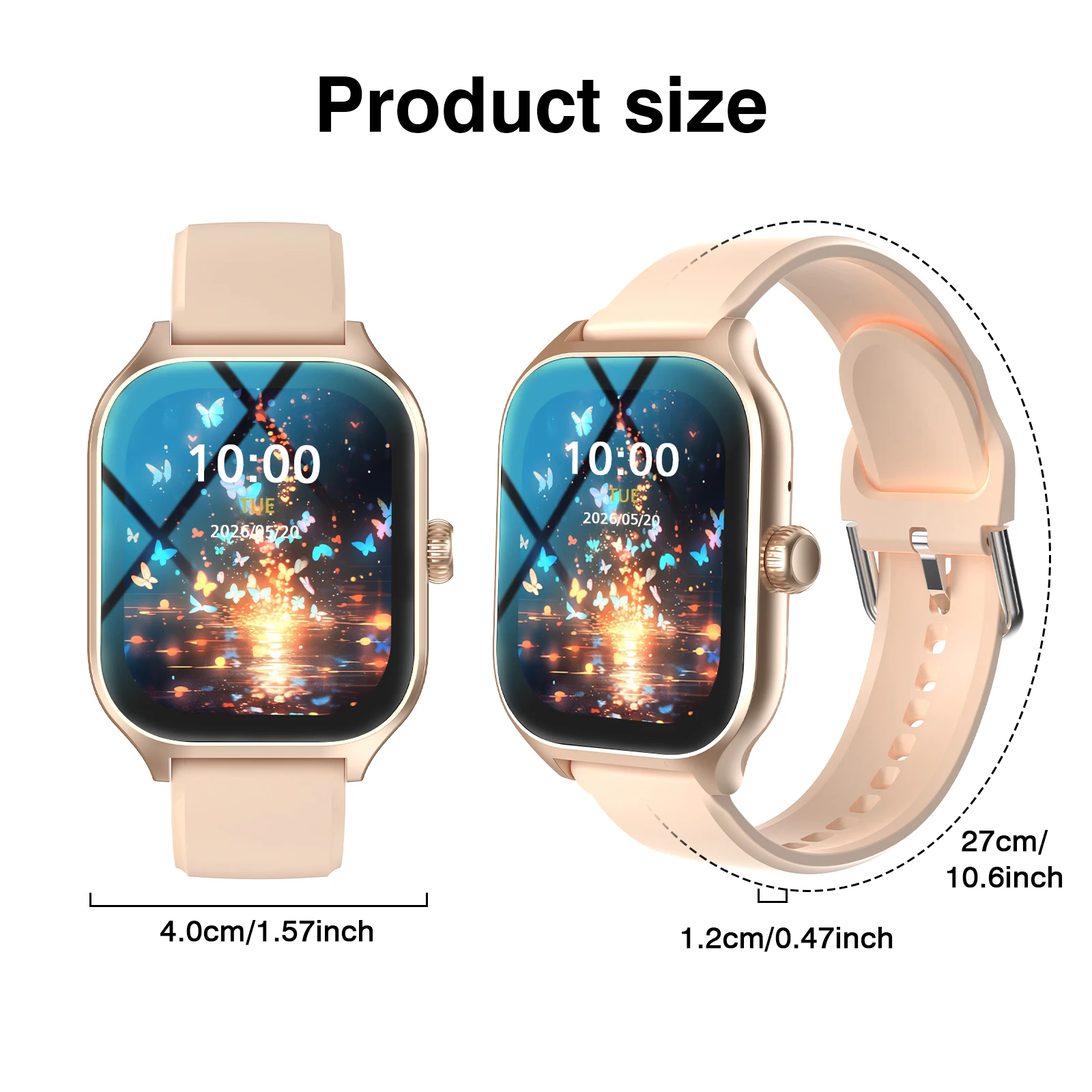 New Full-Touch High-Definition Men's and Women's Sports Smartwatch - Image 8
