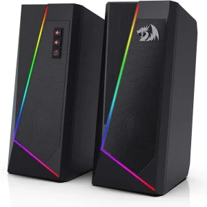 Redragon GS520 RGB Desktop Speakers, 2.0 Channel PC Stereo - Thumbnail Image 8