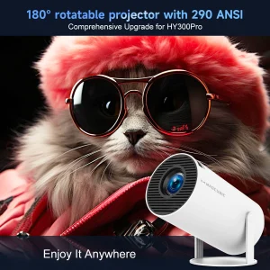 Magcubic Android 14 BT5.4 8K Support HY300 Pro Home Outdoor Projector - Thumbnail Image 9