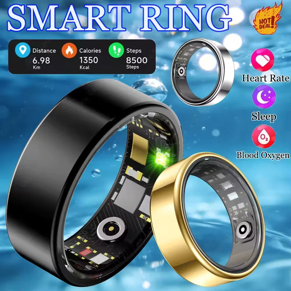 New Smart Ring R09 Health Monitor Multi Sport Mode Skin Temperature Measurement - Image 2
