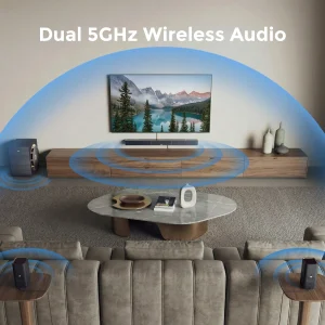 ULTIMEA 7.1.4ch Soundsystem Soundbar, Dolby Atmos & APP Control - Thumbnail Image 7