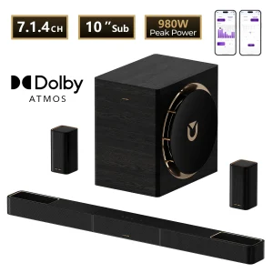 ULTIMEA 7.1.4ch Soundsystem Soundbar, Dolby Atmos & APP Control