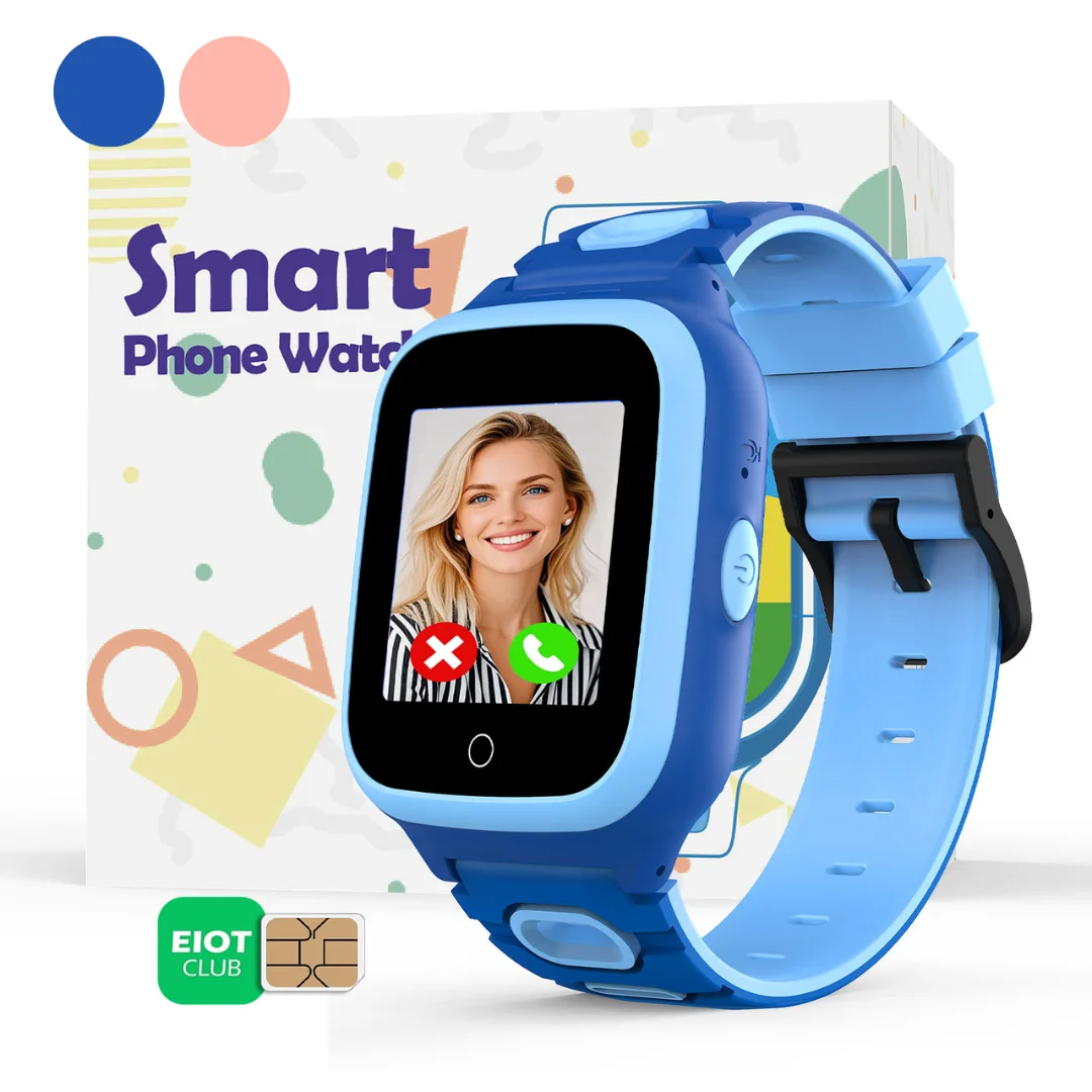 4G Kids Smartwatch GPS Watch Location Video Call Voice Chat Waterproof - Image 1