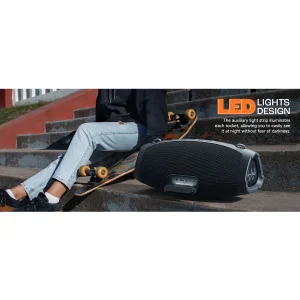W-KING X10 Bluetooth Speaker, 120W Max Portable Loud Speakers Boombox - Thumbnail Image 7
