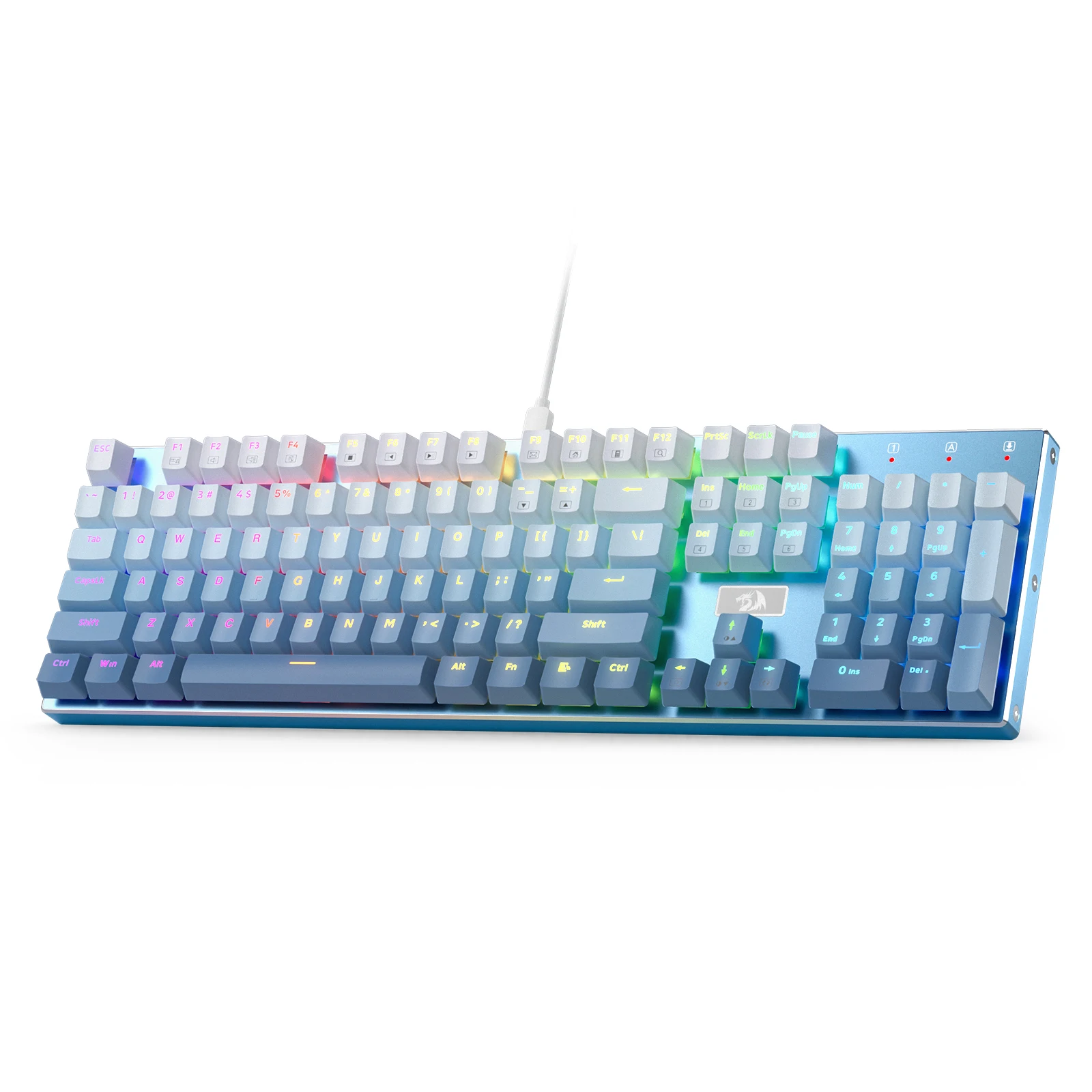 Redragon K556 SE RGB LED Backlit Wired Mechanical Gaming Keyboard - Image 1