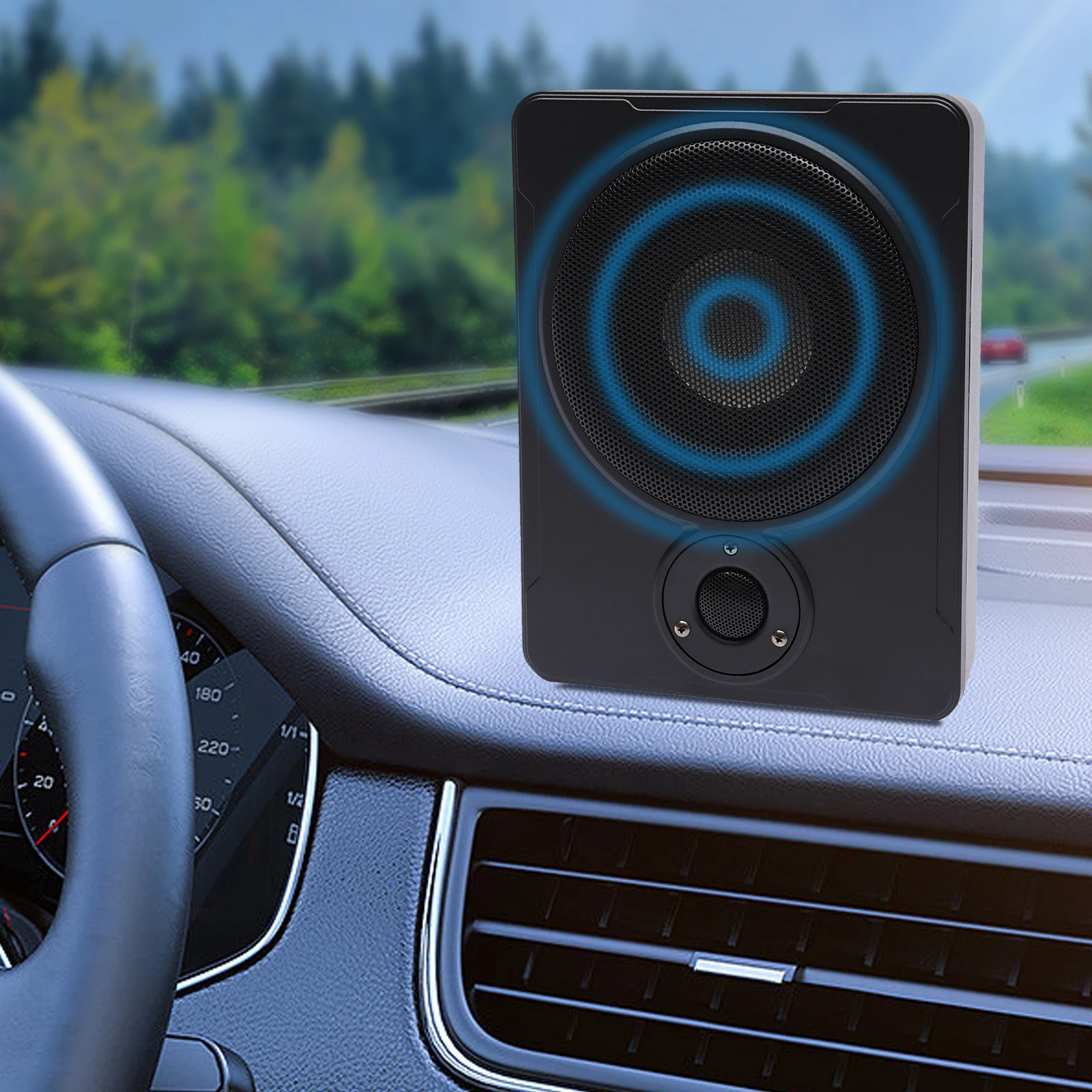 8 Inch 200W Power Amplifier Car Ultra Slim Subwoofer - Image 7