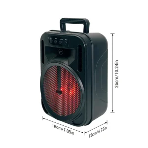 6.5' Portable Bluetooth Subwoofer Heavy Bass Rechargeable Speaker - Thumbnail Image 6