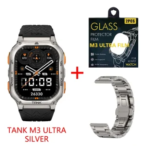 KOSPET TANK M3 Ultra GPS Smart Watch 5ATM IP69K Waterproof Bluetooth - Thumbnail Image 11