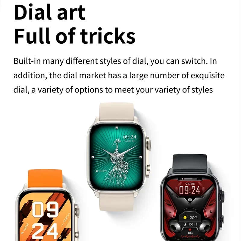 New Full-Touch High-Definition Men's and Women's Sports Smartwatch - Image 7