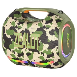 ZEALOT-ZE21 250W Big Power Wireless TWS Subwoofer Bluetooth Speaker - Thumbnail Image 8