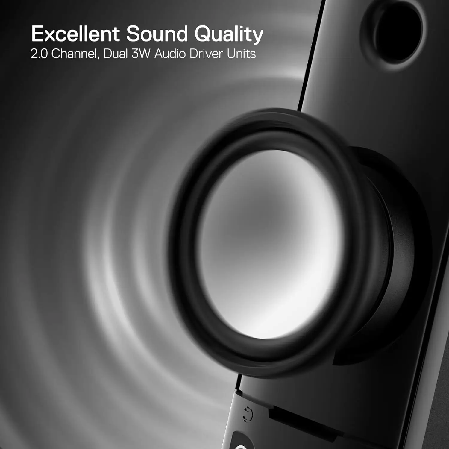 Redragon GS550 PC Gaming Speakers 2.0 Channel Sound Bar - Image 2
