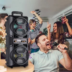 3000W Portable Bluetooth Sub Woofer Heavy Bass Sound System - Thumbnail Image 6