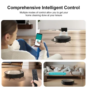 Robot Vacuum Cleaner Combo and Mop 6000PA Strong Suction - Thumbnail Image 4