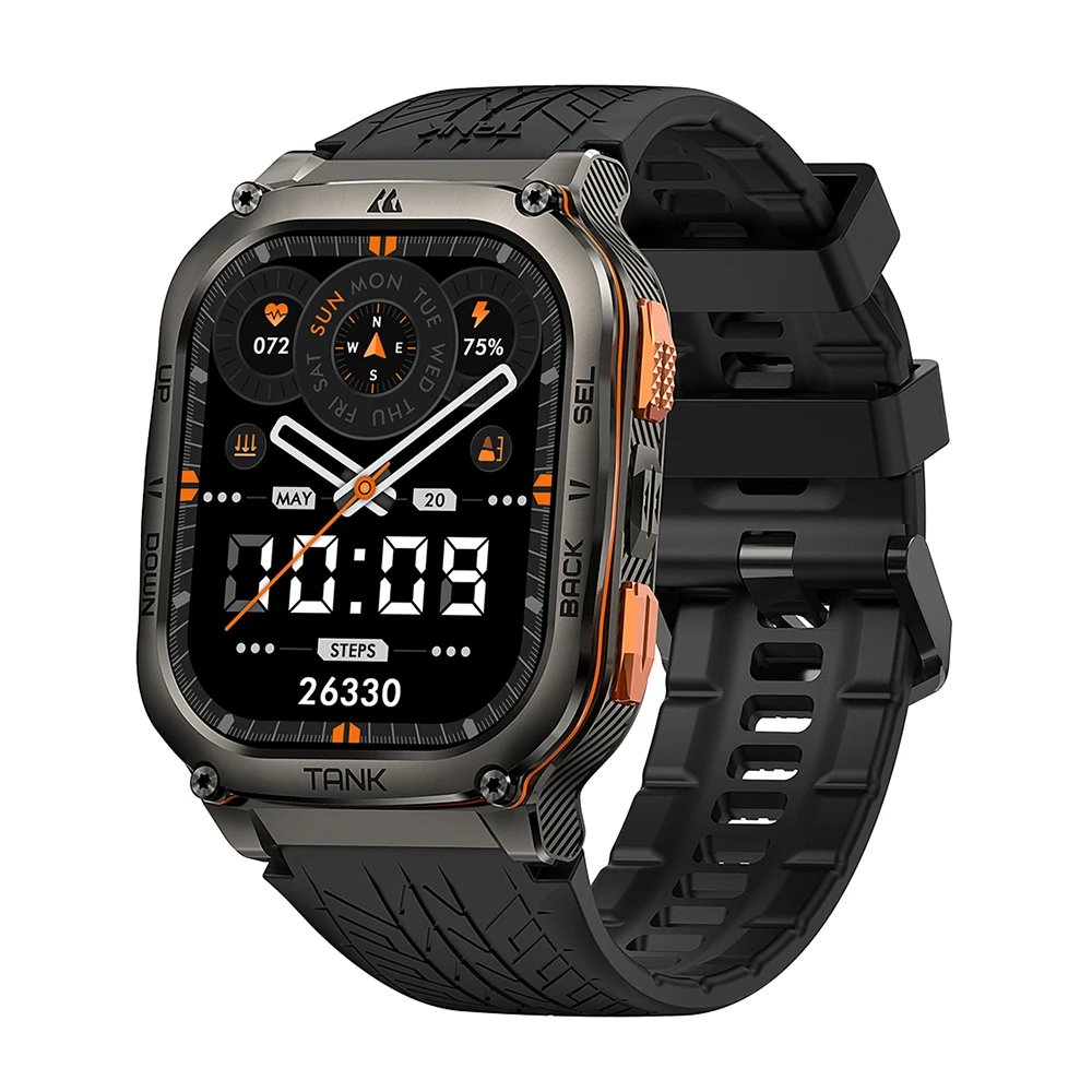 KOSPET TANK M3 Ultra GPS Smart Watch 5ATM IP69K Waterproof Bluetooth - Image 8